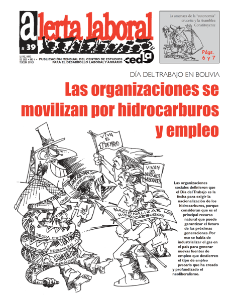 Alerta Laboral 39: Las organizaciones se movilizan por hidrocarburos y empleo